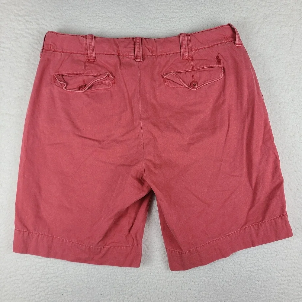 Polo Ralph Lauren Shorts Mens 36 Light Red 9
